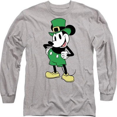 Obrázek produktu pro Mickey Mouse - Tričko pánské/dámské uni - St Patricks Day TV14774 (M) (Sport Heide)