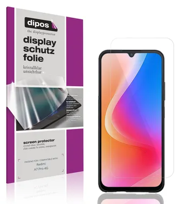 Produktbild von 4x Schutzfolie für Redmi A7 Pro 4G klar Displayschutzfolie Folie Display Schutz dipos