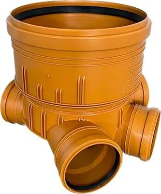 Produktbild von KG Schachtboden KARMAT K40Z16 Abwasserschacht Revisionsschacht DN400 / DN160