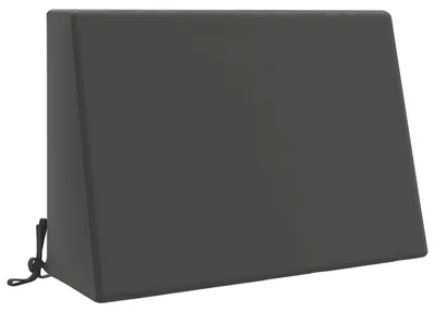 Imagen del producto de Cojín de respaldo SOEST 100% Poliéster Gris antracita