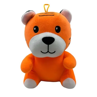Produktbild von Kuscheltier Tiger 20 cm orange – Weiches Plüschtier Stofftier