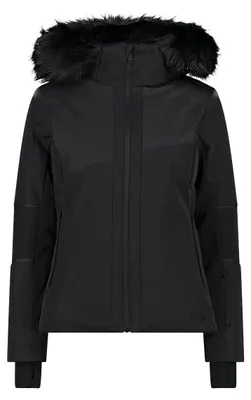 Produktbild von CMP Damen Skijacke Jacket Zip Hood Schwarz 44