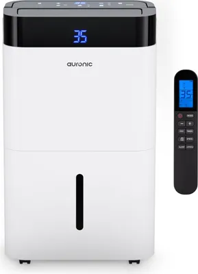 Produktbild von Auronic Luftentfeuchter und Luftreiniger - Best Plus Series - Entfeuchtet 12L pro Tag - 5L Wassertank - Schlafzimmer, Badezimmer, Wohnzimmer und Büro - Raumentfeuchter für Zuhause - Weiß