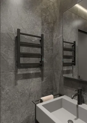 Immagine prodotto di ELNA Atria 4 Termosifone elettrico da bagno 52W 510x400 mm nero