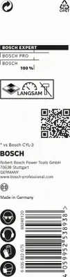 Zdjęcie produktu dla BOSCH 2608900600 BOSCH EXPERT CYL-9 MultiConstruction wiertło do betonu, Ø 3,0 mm, 1 szt.