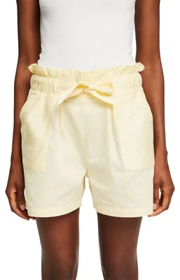 Obrázok produktu pre ESPRIT, dámske pyžamové nohavice, vzor: prúžky, materiál: jaquard, farba: svetložltá, model: krátke nohavice, veľkosť: 34
