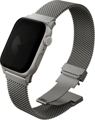 Obrázek produktu pro UNIQ Dante Pro řemínek pro Apple Watch 42/41/40 mm Titanium silver