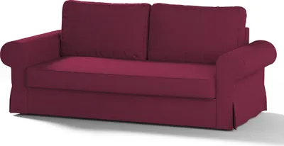 Produktbild von Dekoria Bezug für Backabro 3-Sitzer Sofa ausklappbar, pflaume , Bezug für Backabro 3-Sitzer Sofa