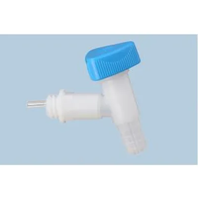 Produktbild von Hünersdorff Auslaufhahn HD-PE Tüllenanschluss Innendurchmesser 15mm / Außen-Durchmesser 19mm Breitgewinde Durchmesser 22mm - 550100