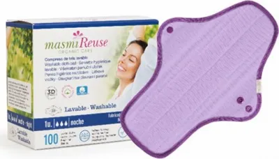 Obrázek produktu pro Látková vložka z BIO bavlny - Night s křidélky 1 ks