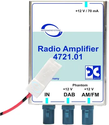 Image de Amplificateur radio ATBB + répartiteur FM/AM FAKRA(m)DAB+ FAKRA(m)
