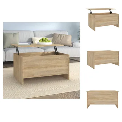 Obrázek produktu pro vidaXL Konferenční stolek Sonoma dub 80x55,5x41,5 cm materiál na bázi dřeva - Konferenční stolky