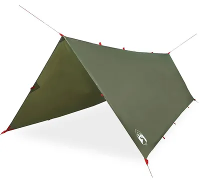 Immagine prodotto di vidaXL Telo verde oliva 406x306 cm impermeabile