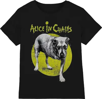 Image de Alice In Chains - "Three Legged Dog V2" T-Shirt für Herren/Damen Uni RO10543 (L) (Schwarz)