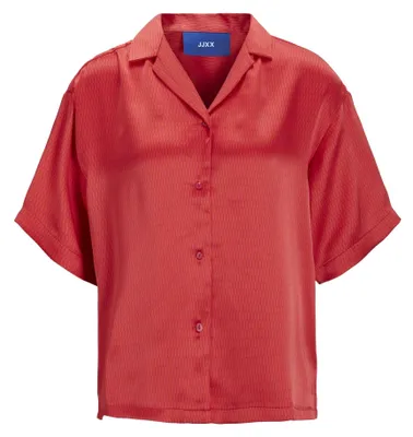 Produktbild von JJXX Jack & Jones Damen Jxlisa Ss Comfort Satin Shirt Sn Bluse, Rosa, L