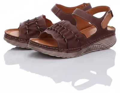 Produktbild von Gemini Damen Sandale braun Größe 40
