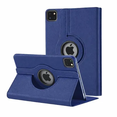Produktbild von 360° Schutzhülle für Apple iPad Pro 13" Zoll M5 / M4 Generation (2025/2024) Tasche Hülle Drehbar Stand Etui Tasche Hülle Schutz Schwenkbar - Blau