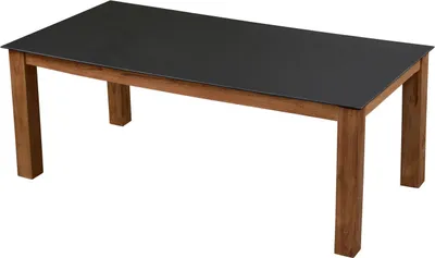 Produktbild von Inko Gartentisch Teakholz recycelt 200x100 cm Terrassentisch Tischplatte nach Wahl