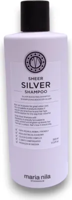 Zdjęcie produktu dla Maria Nila, Sheer Silver, Paraben-Free, Hair Shampoo, For Moisturizing, 350 ml