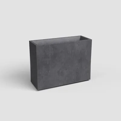 Produktbild von Artevasi Blumenkasten Sydney Kunststoff 80 x 68 cm anthrazit