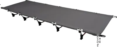 Image de Lit de camping, pliable, ultra-léger, gris
