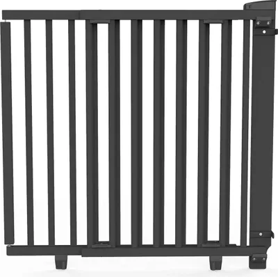 Produktbild von Geuther by reer Türschutzgitter 2734 78,5 - 133 cm Holz schwarz