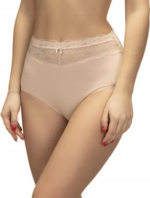 Zdjęcie produktu dla LAMA Figi Damskie Wysokie BEŻOWE r. XL, 2 szt.