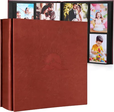 Produktbild von Fotoalbum 10x15 cm, für 1000 Fotos, Kunstleder, für Familie