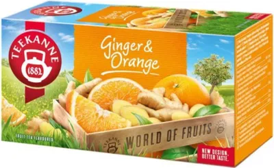 Produktbild von Čaj TEEKANNE ovocný Orange Ginger HB 20 x 2,25g