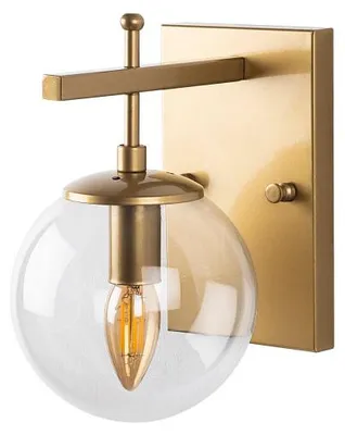 Image de Applique murale Lampe en métal doré - 24 x 14 x 21 cm - 1 x G9 Max 8W - IP20