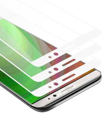 Immagine prodotto di Cadorabo 3x Pellicola protettiva a schermo intero per Huawei MATE 8 in vetro temperato nero di protezione del display