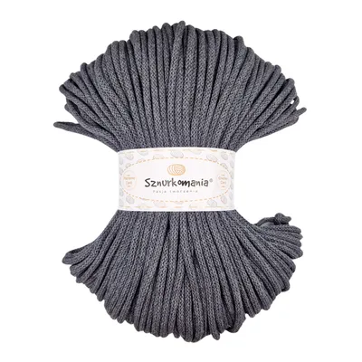 Produktbild von Baumwollkordel mit einem Kern 5mm 100m, Makrameegarn, Makrameekordel, Häkelkordel, Makrameekordel, Naturgarn, 5mm Kordel, geflochtene Baumwollkordel