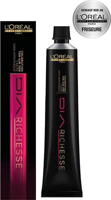 A box and tube of L'Oréal Professionnel hair dye.