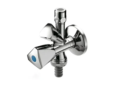 Produktbild von Naber GA Eckventil 2, 1/2', chrom - Montagematerial