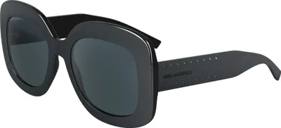 Produktbild von KARL LAGERFELD KL6165S 021 MIRROR DARK SILVER 53/19/140 FEMALE Sonnenbrillen