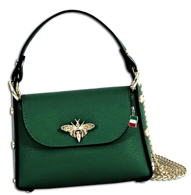 Produktbild von Florence Leder Tasche Umhängetasche grün OTF817G