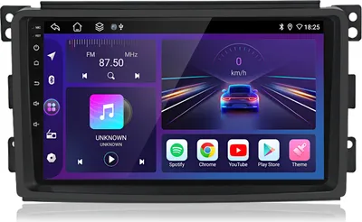 Produktbild von 2+64G Carplay Android 13 Autoradio Für Smart Fortwo 451 454 2005-2015 GPS NAVI DAB+ SWC WIFI BT USB DSP