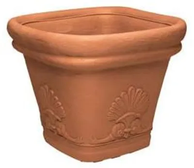 Immagine prodotto di Vaso Zeus Quadro Festonato  - 40, cm.38x38 h.33
