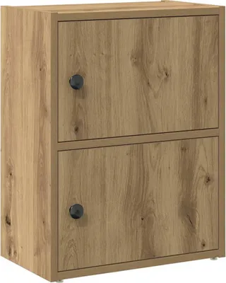 Obrázek produktu pro vidaXL Artisan dubová knihovna 40x24x52 cm materiál na bázi dřeva
