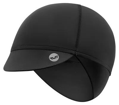 Immagine prodotto di Copricapo in pile per casco da bicicletta invernale - Antivento e caldo - Nero