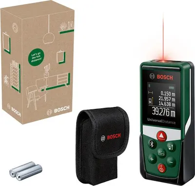 Produktbild von Digitaler Laser-Entfernungsmesser UniversalDistance 40C, eCommerce-Karton