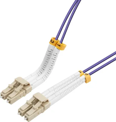 Image de Lanview Bendable LC-LC Multimode fibre cable duplex 3m OM4