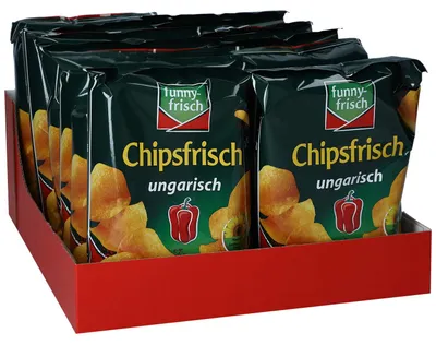 Produktbild von funny-frisch Chipsfrisch ungarisch 12x40g