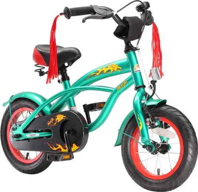 Produktbild von Bikestar Cruiser Kinderfahrrad 12 Zoll - Grün
