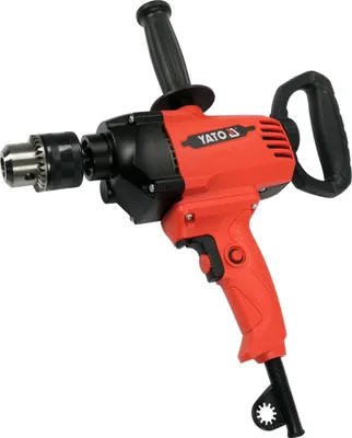Produktbild von Yato YT-82055, Rechtwinkelbohrmaschine, Ohne Schlüssel, II, IPX0, 13 cm, 1000 RPM