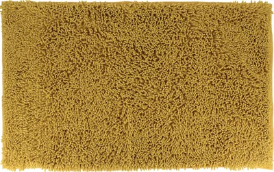 Produktbild von Tendance Badvorleger aus Mikrofaser - Hochflor - ockergelb - 50 x 80 cm