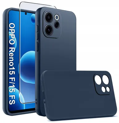 Zdjęcie produktu dla Etui Matowe Silikon Slim do Oppo Reno15 F | 15 FS + SZKŁO 9H