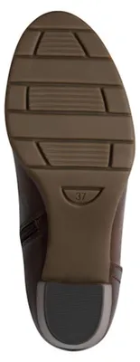 Produktbild von MARCO TOZZI Damen Stiefelette Chalsea-Boots Nieten Schlangenmuster Vegan 2-25341-47, Größe:37 EU, Farbe:Braun