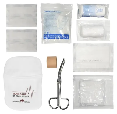 Image de Kit d'urgence "Pouch" blanc Blanc