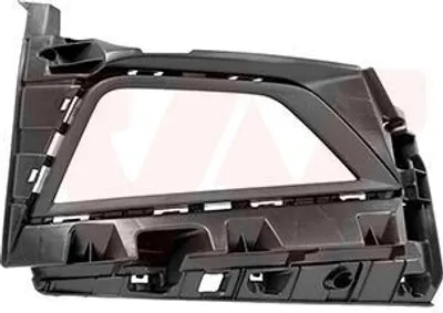 Produktbild von VAN WEZEL Lüftungsgitter Grill Stoßfänger für VW POLO (AW1, BZ1) mit Loch/Löchern für Nebellampen